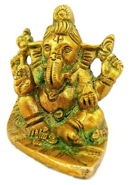 Ganesha auf Lotusblatt Ganapati