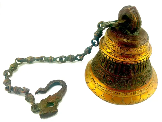 Schwere Messing-Glocke