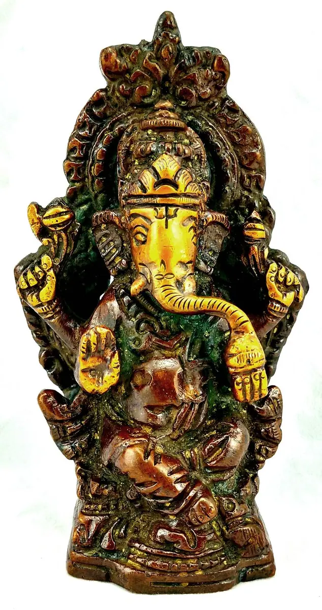 Ganesha auf Thron · Ganapati