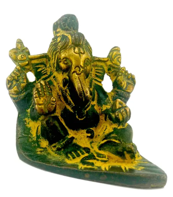 Ganesha auf Lotusblatt Ganapati